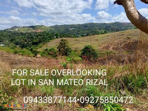 Lot For Sale in San Mateo, Rizal .